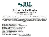 Câmara de Andradas lança edital para contratação de serviço de publicidade em rádio FM