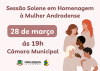 Câmara de Andradas realizará Sessão Solene em homenagem à Mulher Andradense
