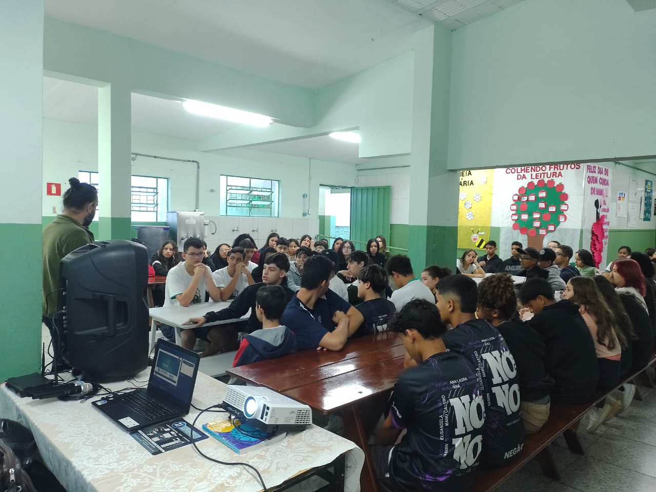 Câmara Jovem 2025 tem início com estudantes da E.E. Daniel Ribeiro Moggi