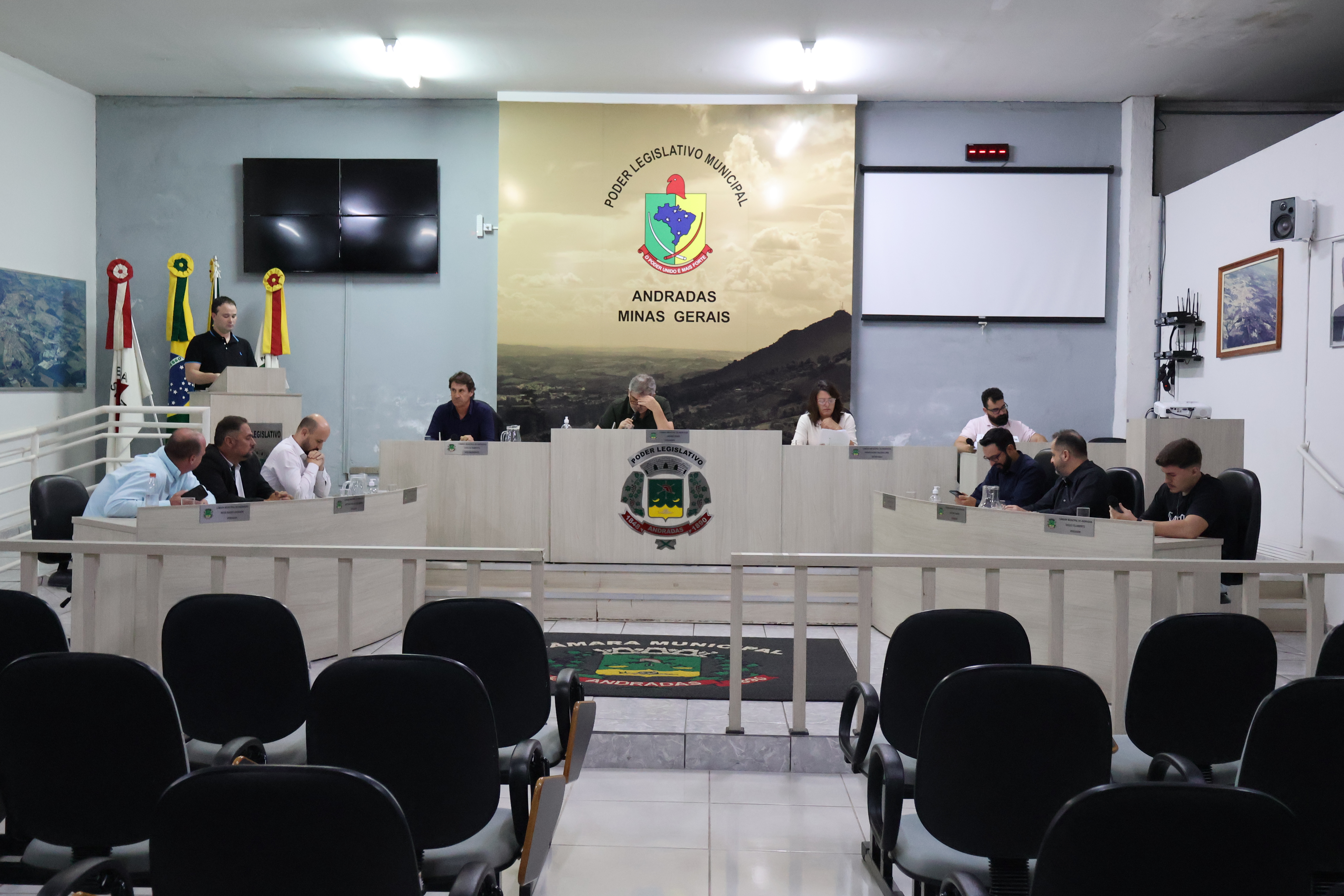 Câmara Municipal de Andradas realiza a 16ª Sessão Ordinária de 2025