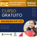 Câmara Municipal promove curso gratuito de Inglês Básico em parceria com o IF Sul de Minas e E.E. Daniel Ribeiro Moggi