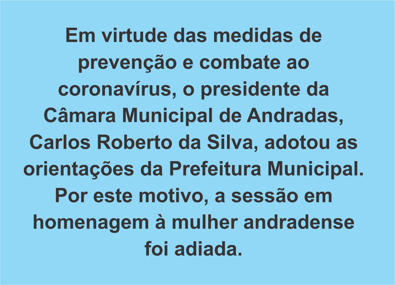Comunicado
