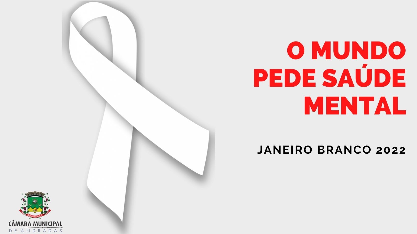 Janeiro Branco 2022 - Campanha em prol à saúde mental
