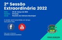 Pauta da 2ª Sessão Extraordinária de 23 de março de 2022 Pauta da 2ª Sessão Extraordinária de 23 de março de 2022