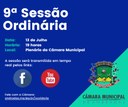 Pauta da 9ª Sessão Ordinária de 2021 Pauta da 9ª Sessão Ordinária de 2021