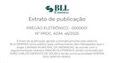 Pregão Eletrônico nº 0000001 - contratação de serviço de veiculação de publicidade institucional por meio de rádio FM com cobertura no município Pregão Eletrônico nº 0000001 - contratação de serviço de veiculação de publicidade institucional por meio de rádio FM com cobertura no município