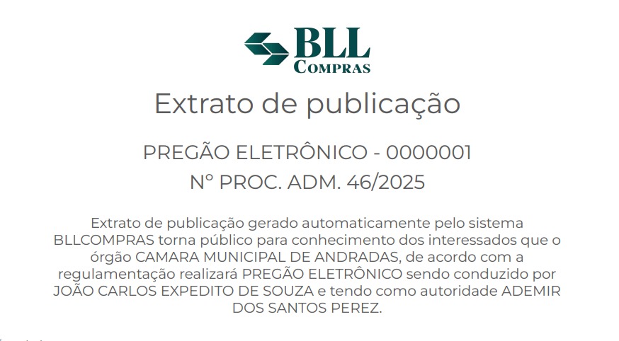 Pregão Eletrônico nº 0000001 - contratação de serviço de veiculação de publicidade institucional por meio de rádio FM com cobertura no município