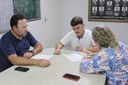 Reunião com Secretaria de Saúde para tratar do transporte de pacientes Reunião com Secretaria de Saúde para tratar do transporte de pacientes