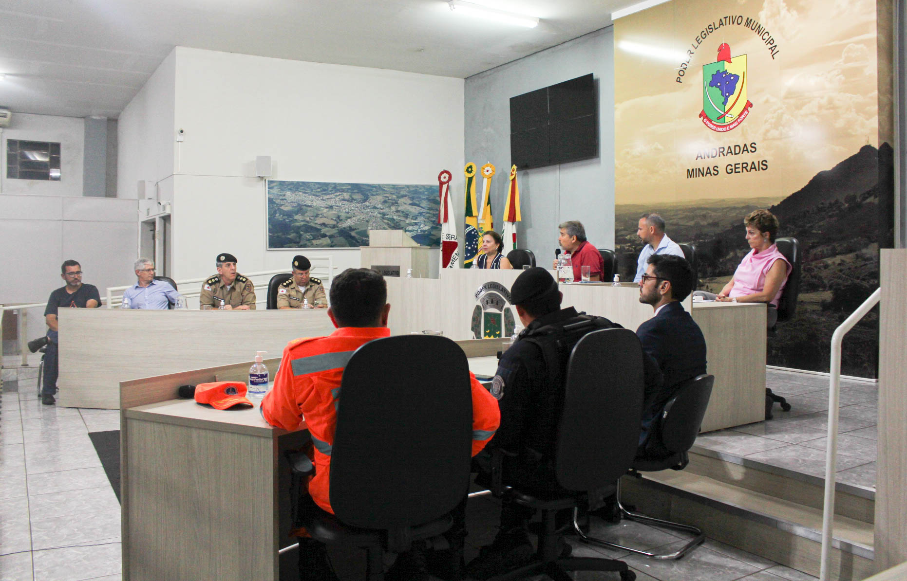 Segurança Pública em Andradas: Comunidade e autoridades debatem soluções na Câmara Municipal