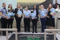 Sessão Solene da Câmara homenageia mulheres andradenses 
